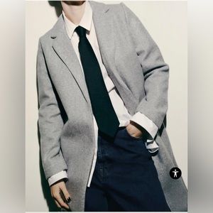 Zara cloth coat size s